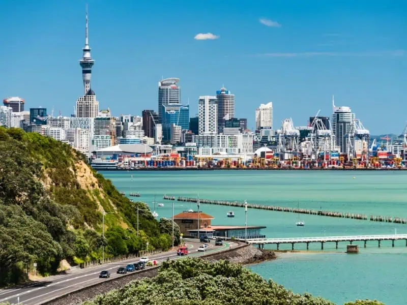 Auckland City car rental popular spots